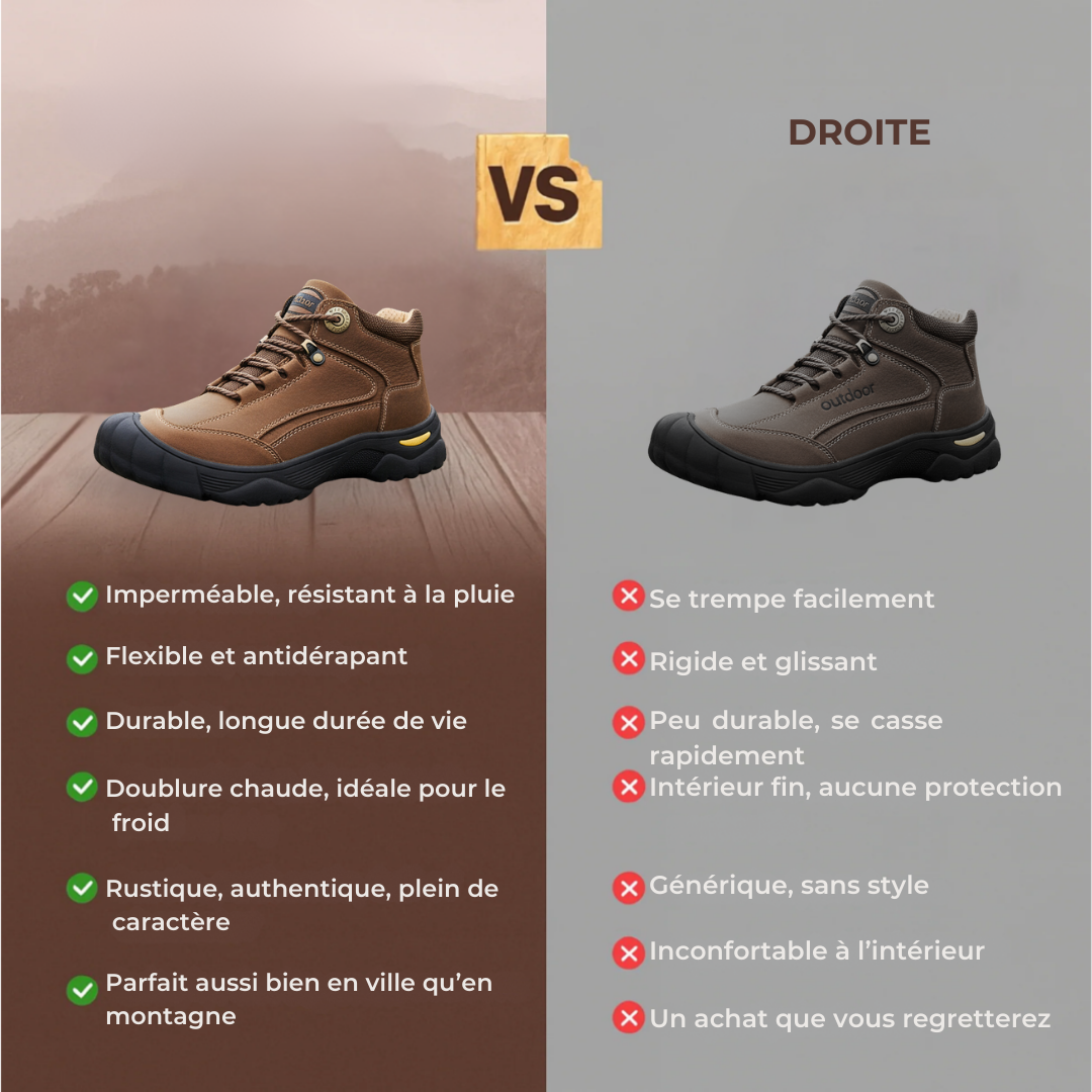 Chaussures Artisanales Mercantour™ | Automne – Hiver 2025